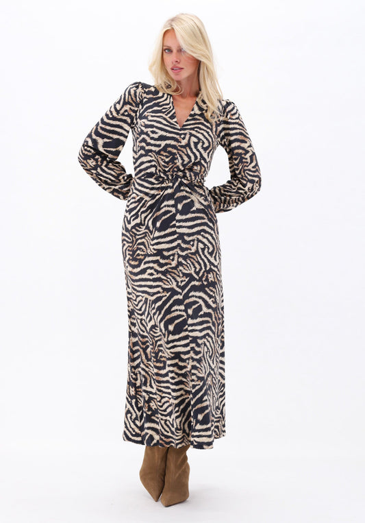 K Design D107 Zebra Maxi Dress