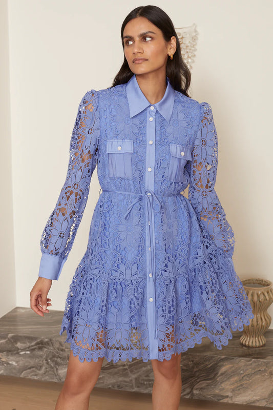 Jovonna Inka Blue Dress