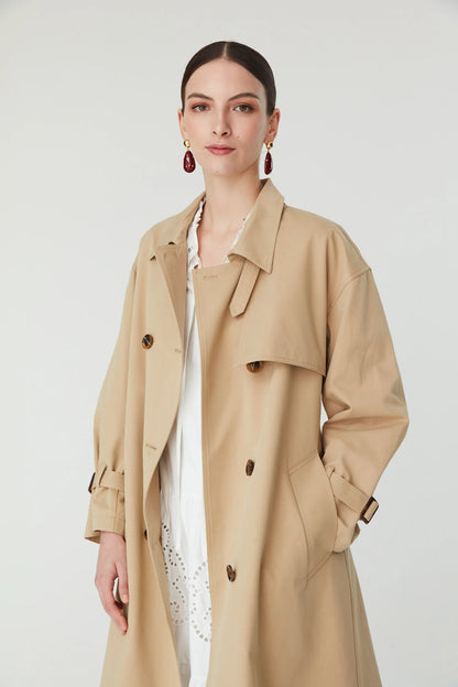 Jovonna Tovallo Trench Coat