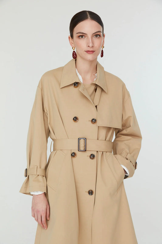 Jovonna Tovallo Trench Coat