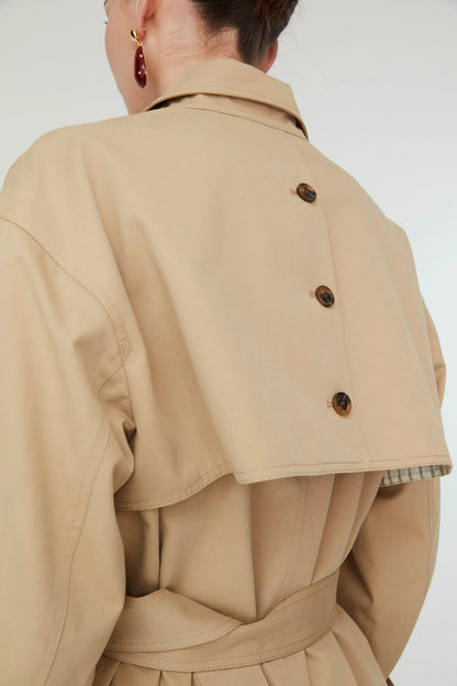 Jovonna Tovallo Trench Coat