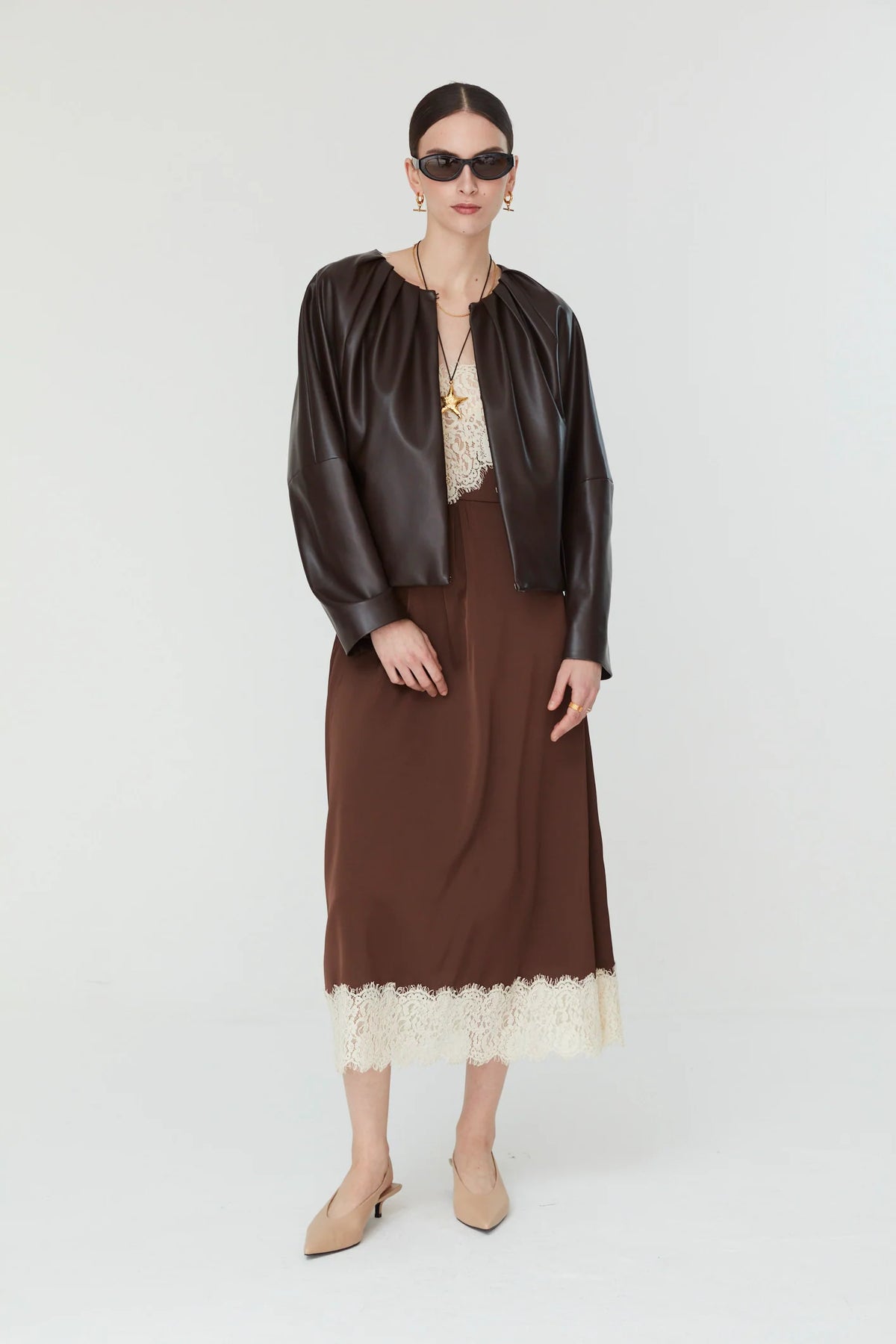 Jovonna Celine Brown Jacket