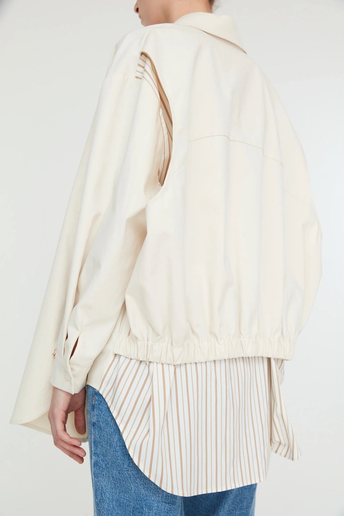 Jovonna Claudia Cream Jacket/Shirt