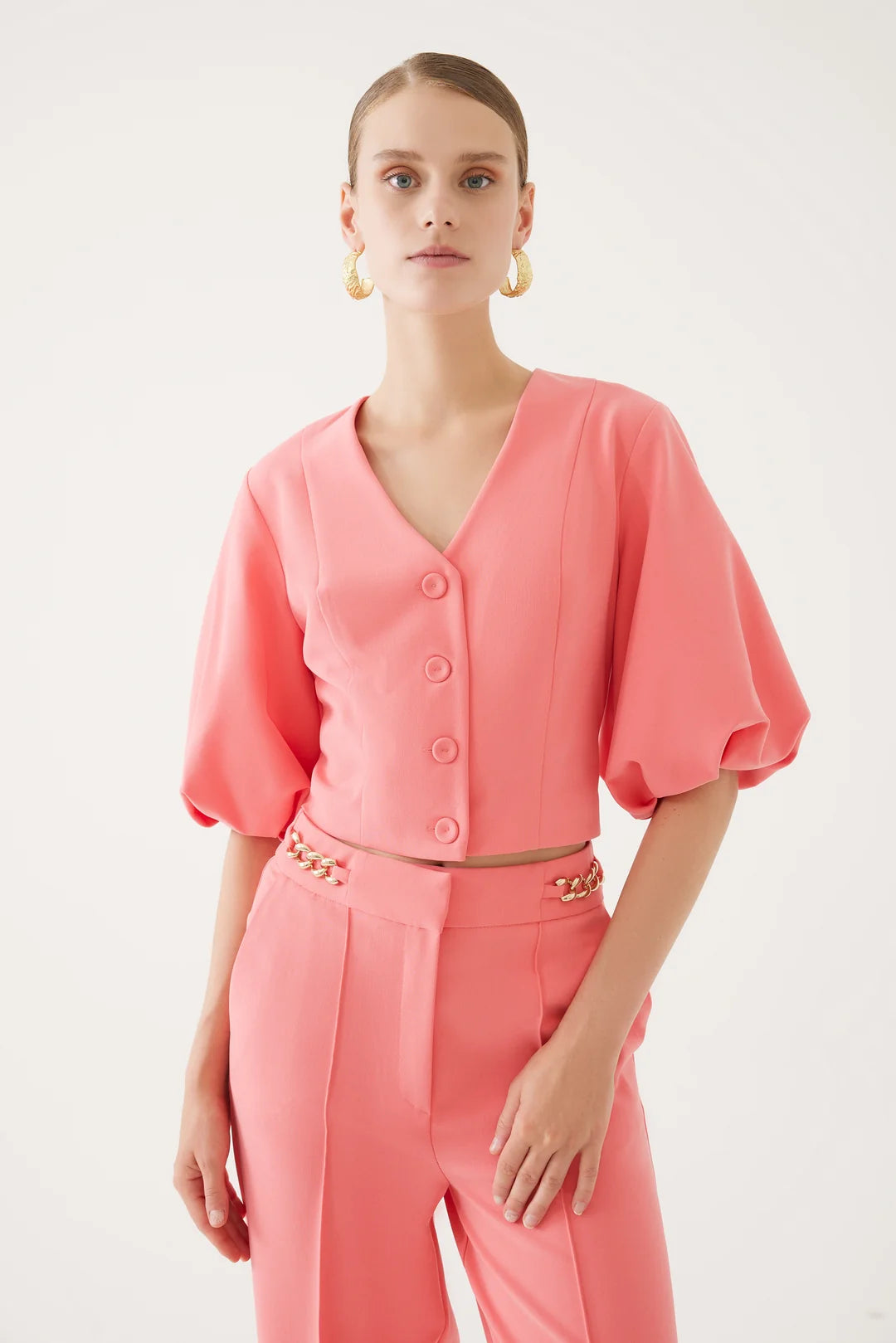 Exquise 4205009 Coral Jacket and Trouser Suit 4210021