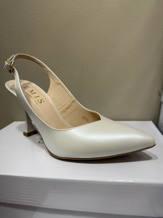 Emis Ivory Sling Back
