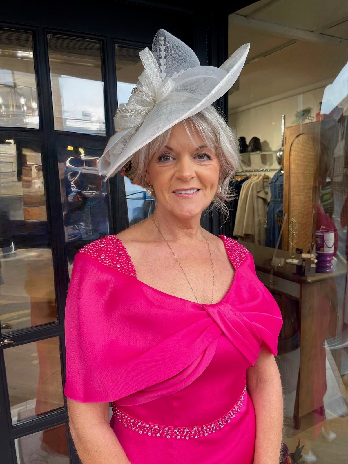 Couture Club 1G296 Fuchsia Dress