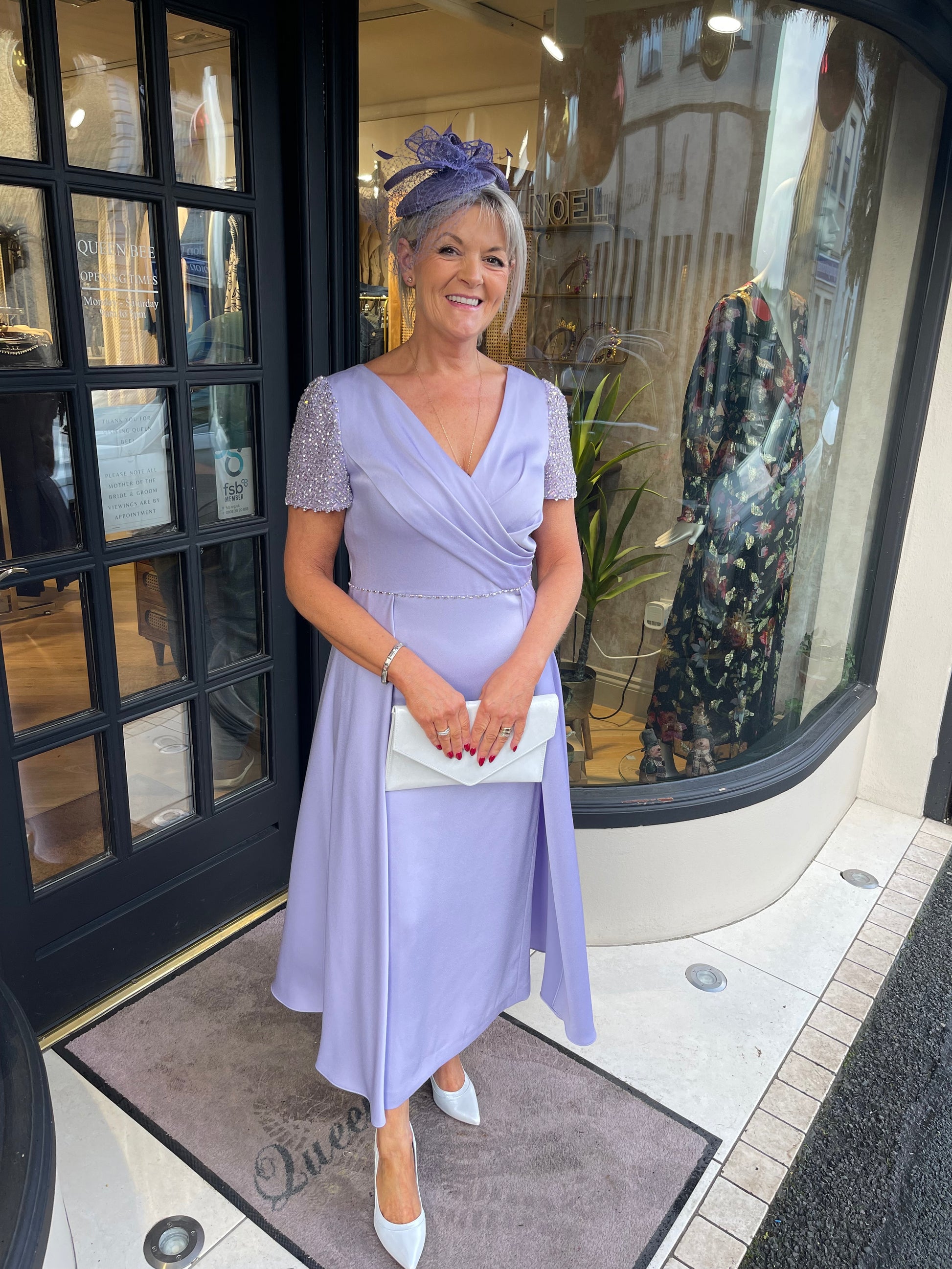 Lilac Purple Mob Dress Wedding Dresses Mother Of The Bride Lilac