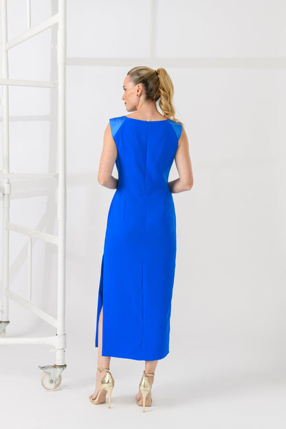 Caroline Kilkenny Erin Blue Dress