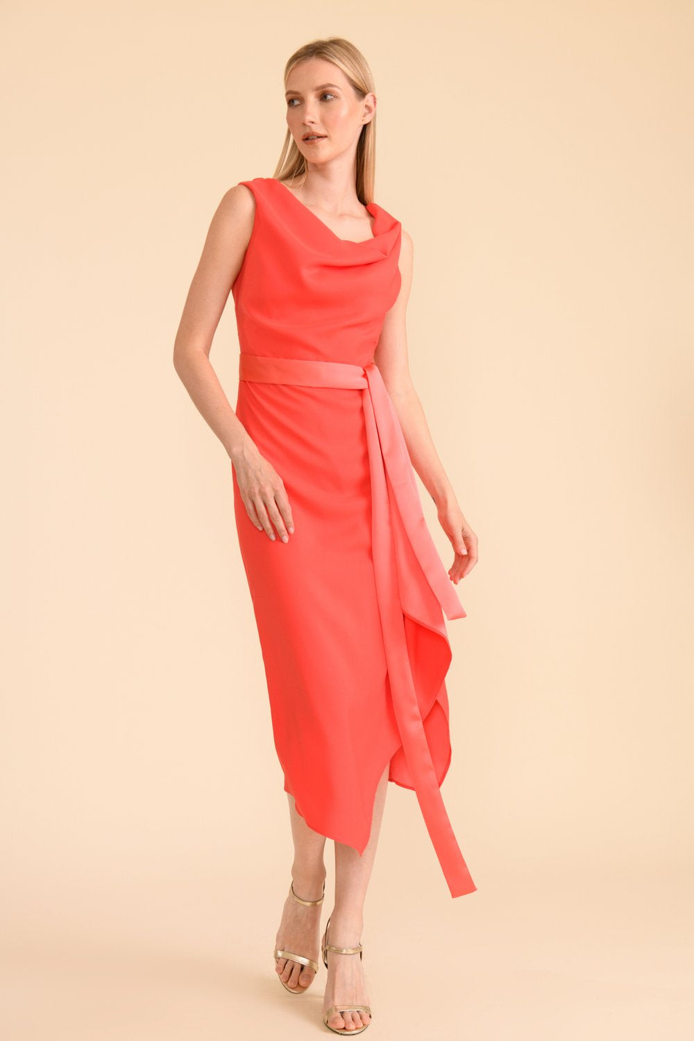 Olivia Orange Caroline Kilkenny Dress