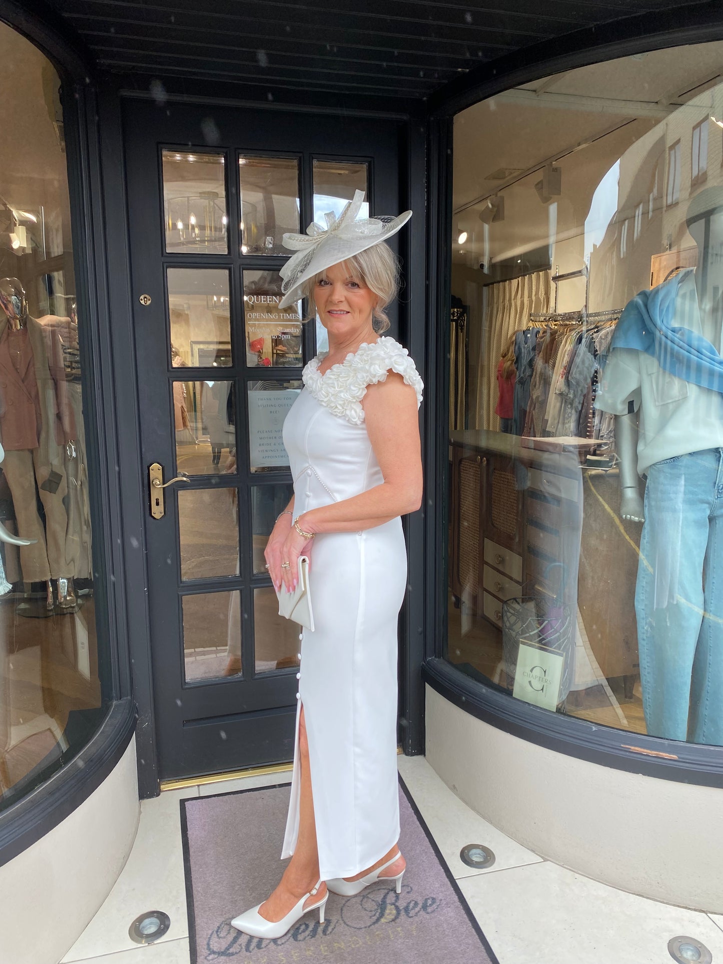 Anoola D461EF Ivory Dress