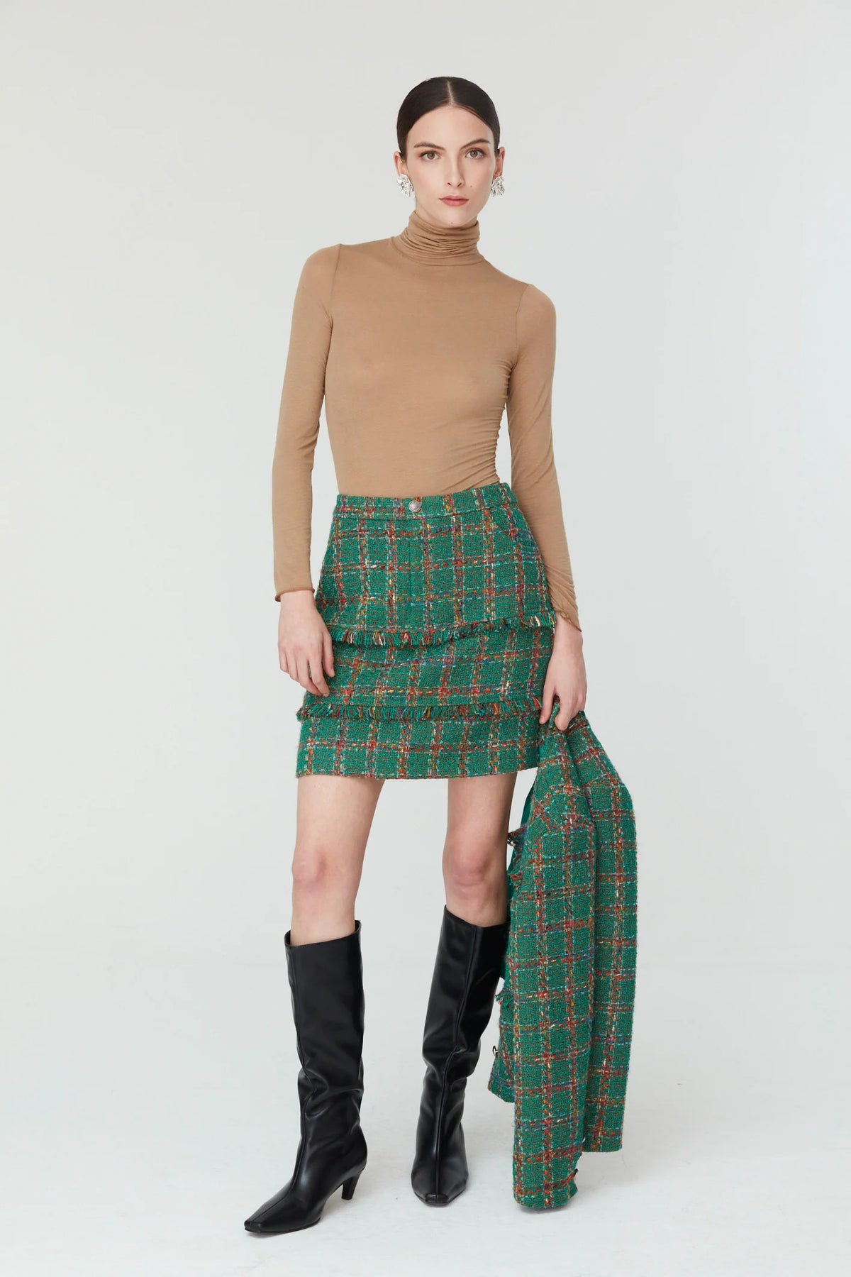 Jovonna Laetita Green Skirt