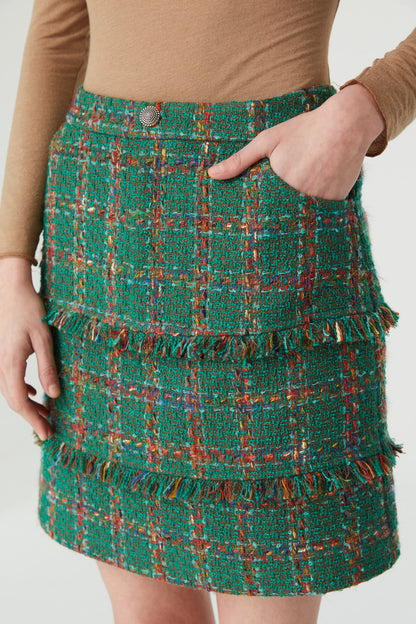 Jovonna Laetita Green Skirt