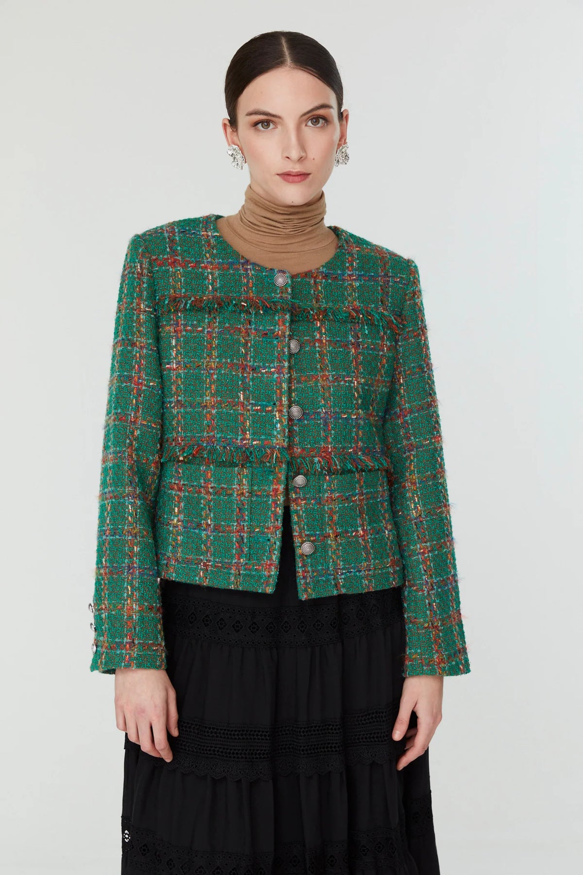 Jovonna Lucia Green Jacket