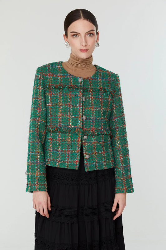 Jovonna Lucia Green Jacket