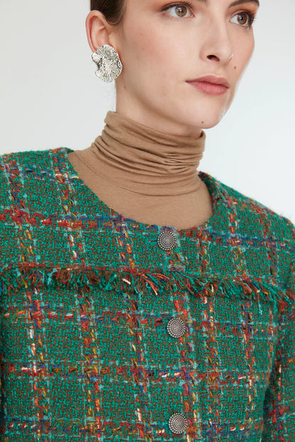 Jovonna Lucia Green Jacket