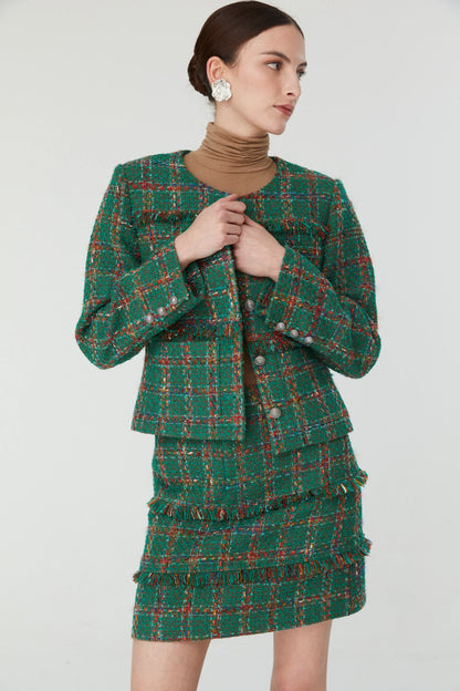 Jovonna Lucia Green Jacket