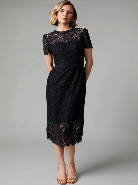 Fee G 885B/147 Annabelle Navy Lace Dress