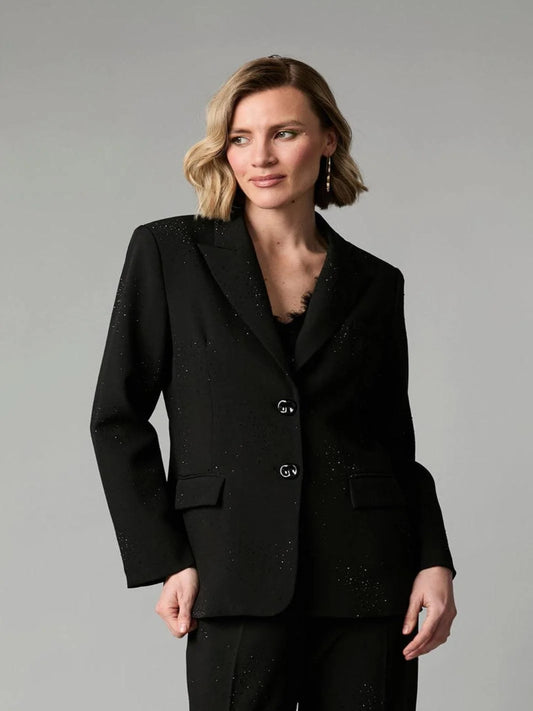 Fee G 608Y/151 Black Sparkly Blazer