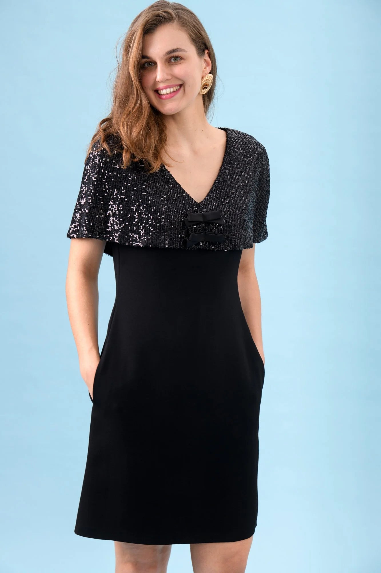 Caroline Kilkenny Giselle Black Dress