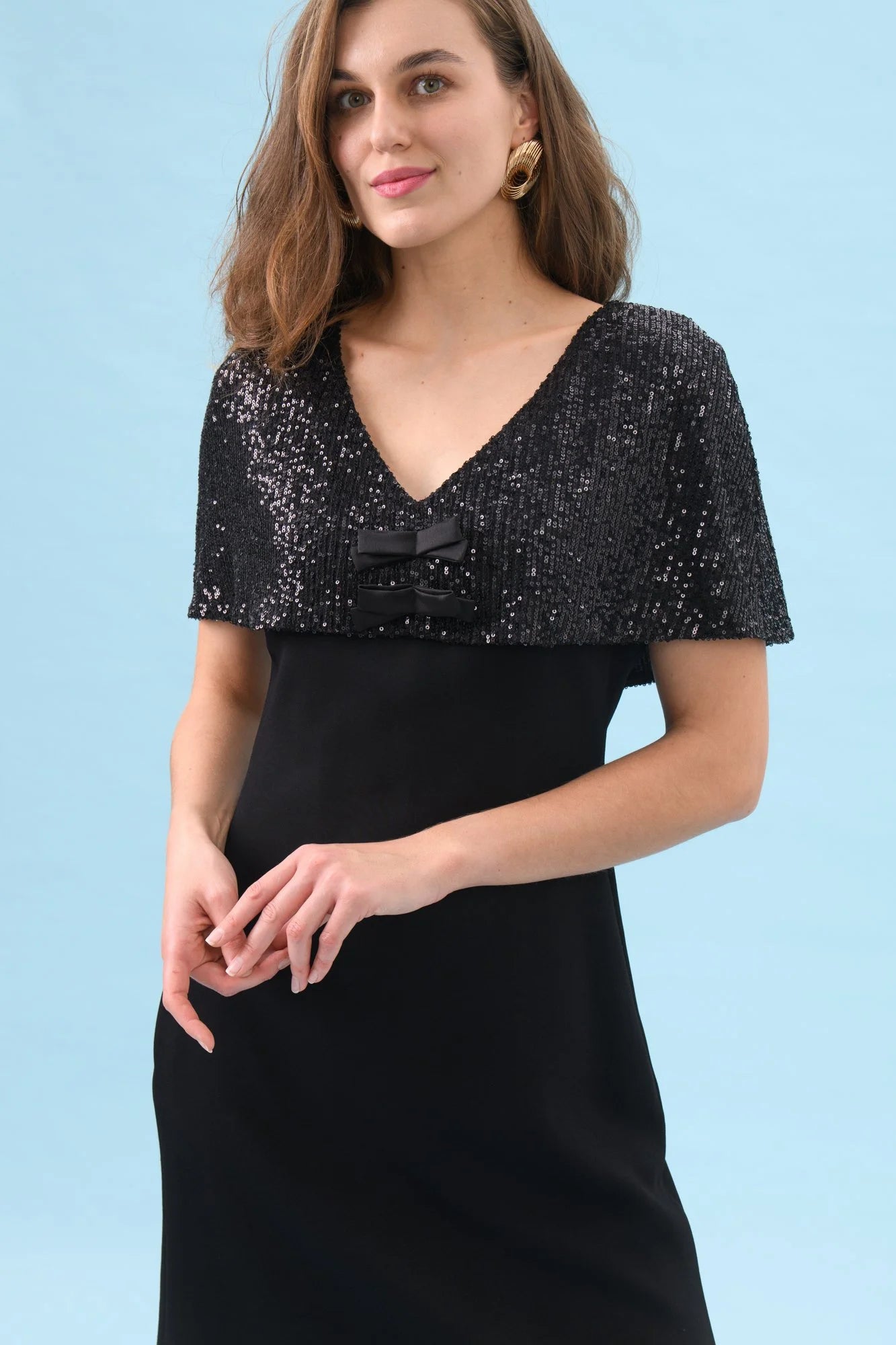 Caroline Kilkenny Giselle Black Dress