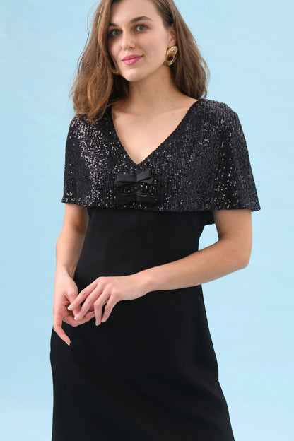 Caroline Kilkenny Giselle Black Dress