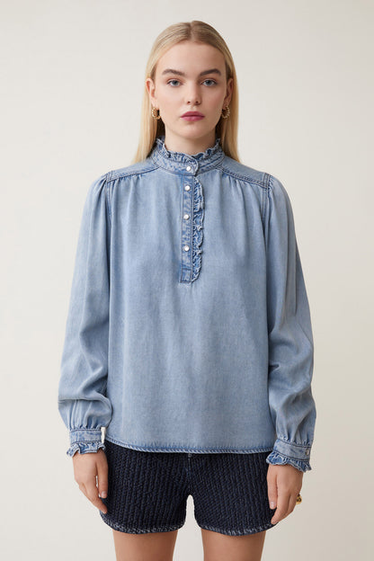 Suncoo Denim Laura Blouse