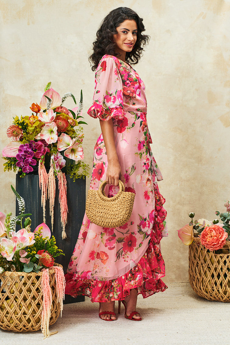 Hope & Ivy Fiona Maxi Dress