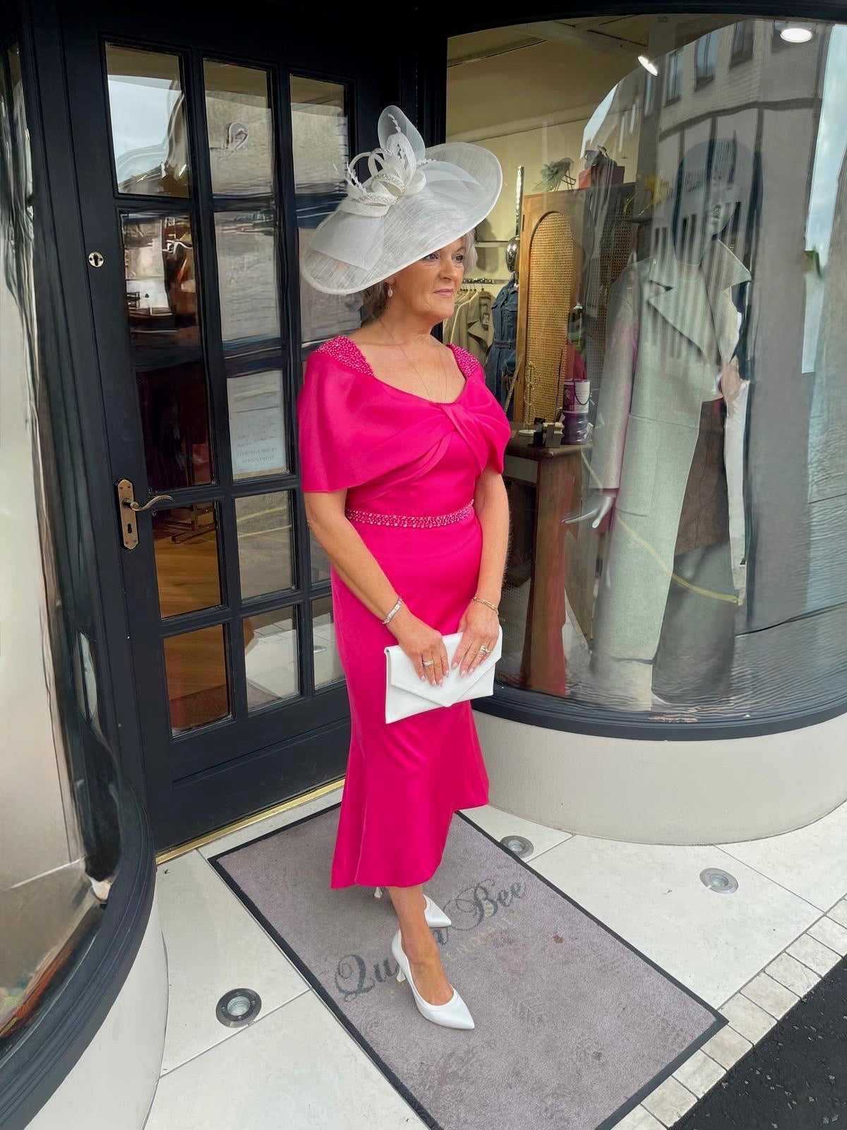 Couture Club 1G296 Fuchsia Dress