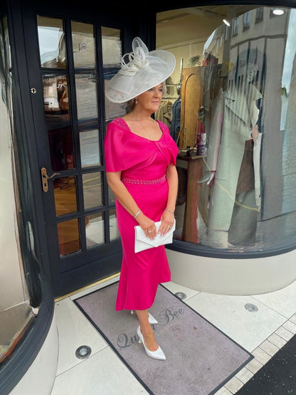 Couture Club 1G296 Fuchsia Dress