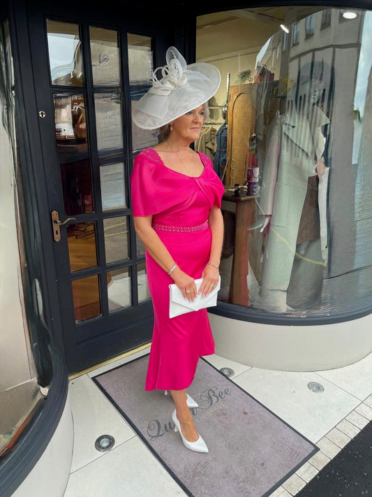 Couture Club 1G296 Fuchsia Dress