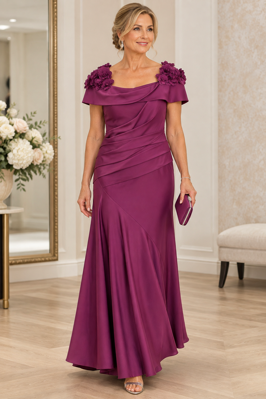 Couture Club 2G226 Eggplant Dress