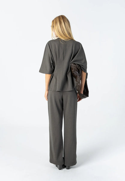 Coster 264-1418H Moss Green Jersey Blouse