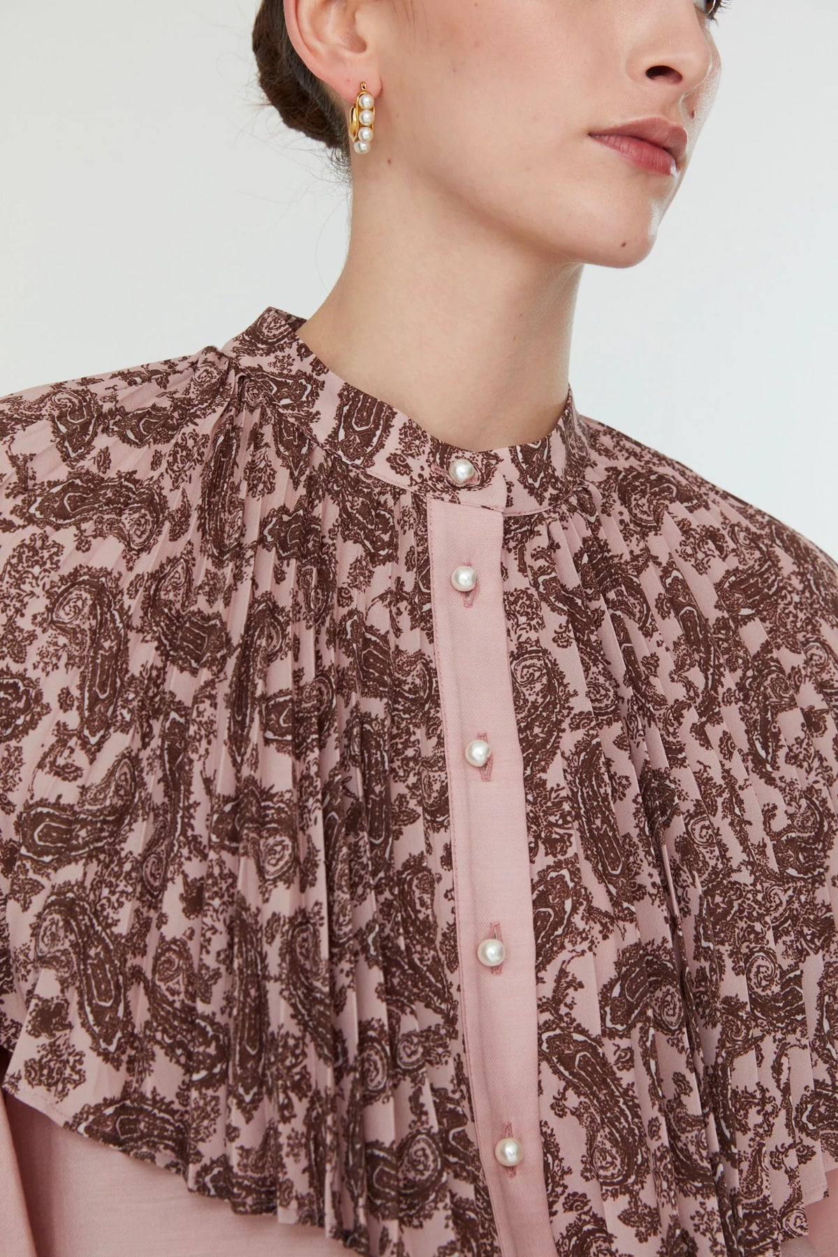 Jovonna Laura Pink Blouse