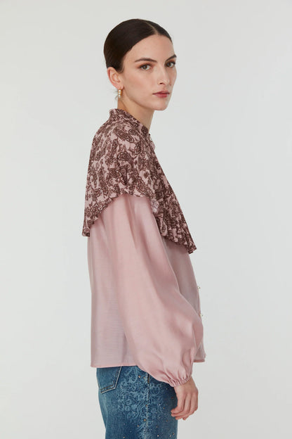 Jovonna Laura Pink Blouse