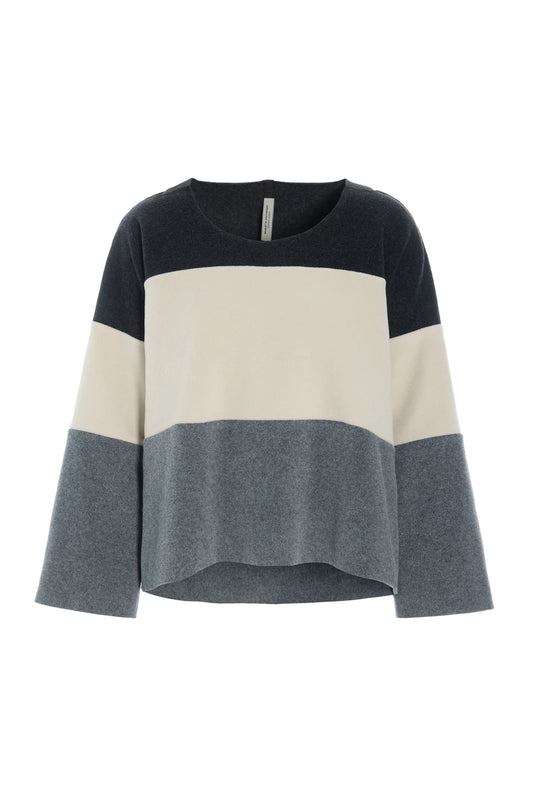 Henriette Steffensen 1416 Cool Colours Grey Blouse