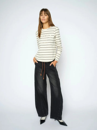 Mos Mosh Camp Stripe T - Shirt