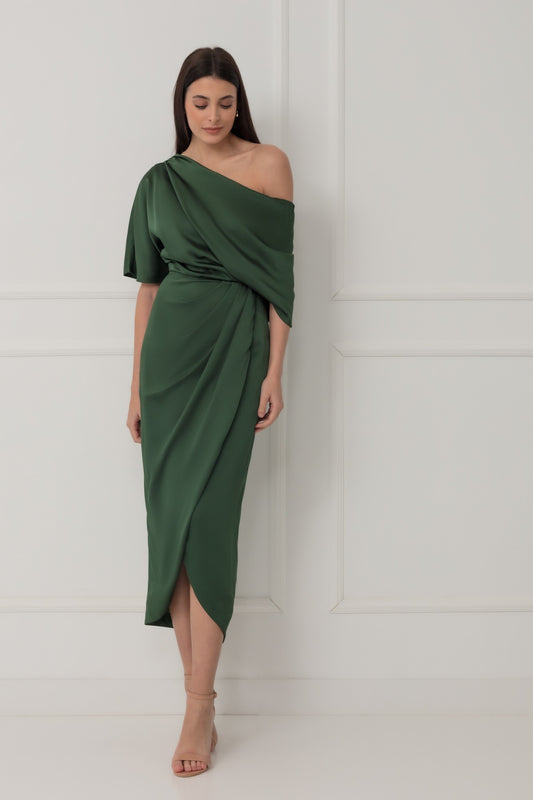 Matilde Cano Green Dress R558