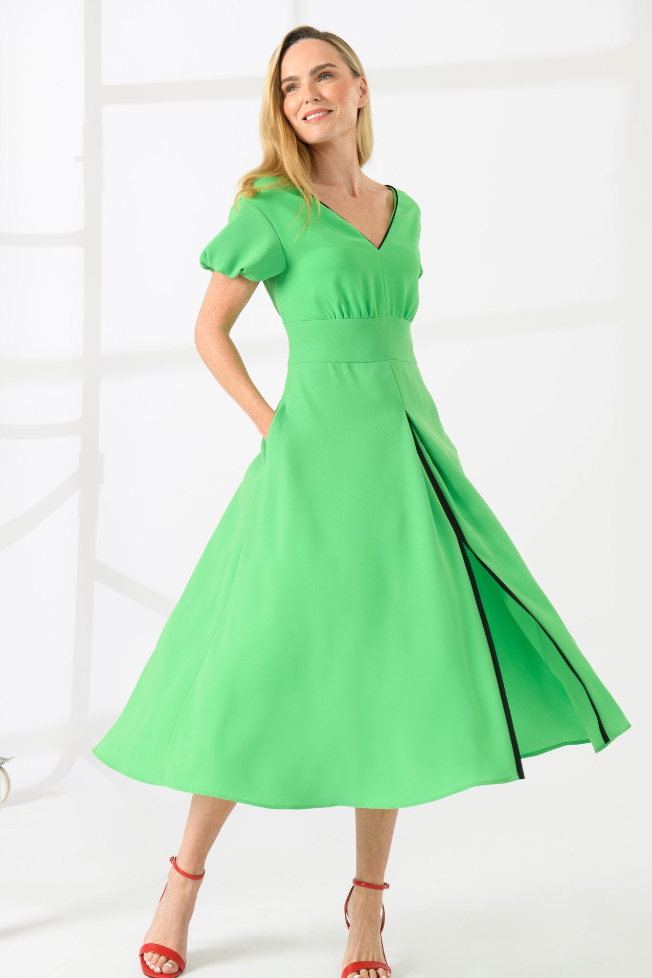 Caroline Kilkenny Molly Green Dress