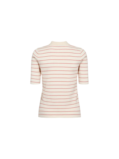 Mos Mosh Caliz Stripe Knit Peach