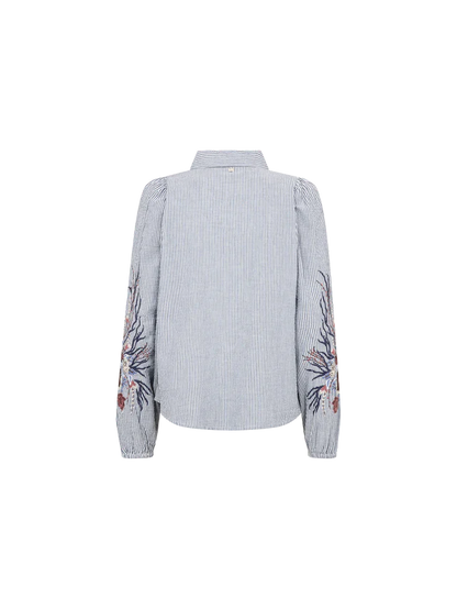 Mos Mosh Ciu Oxfo Shirt Crown Blue