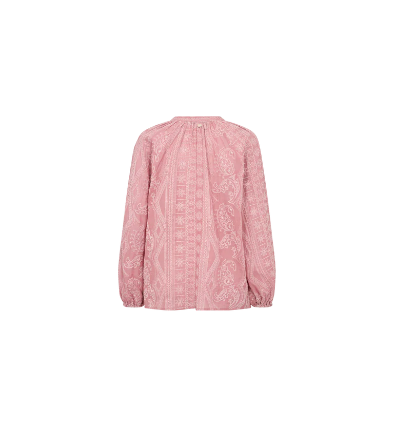 Mos Mosh Gata Allo Blouse Blush Pink