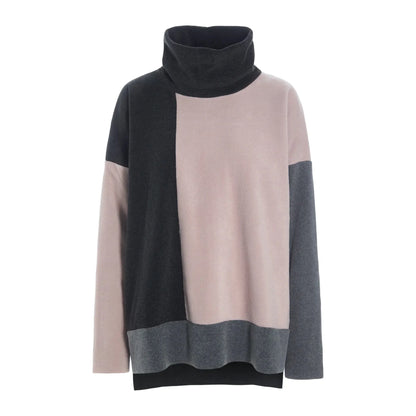 Henriette Steffensen Patch Grey/Nude Sweater