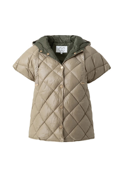 Coster 264-6406H Sand Short Quilted Jacket