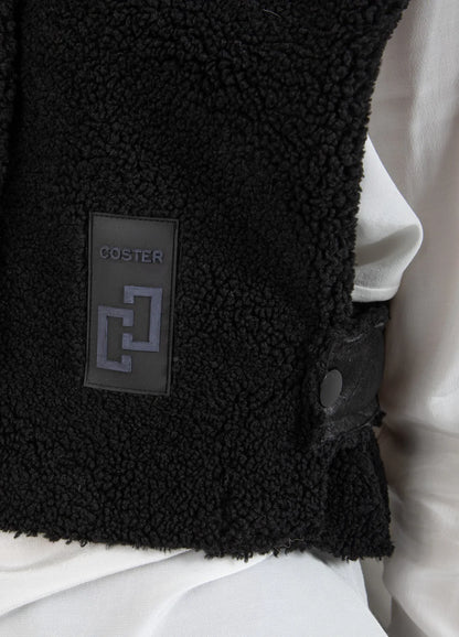 Coster Black Teddy Vest