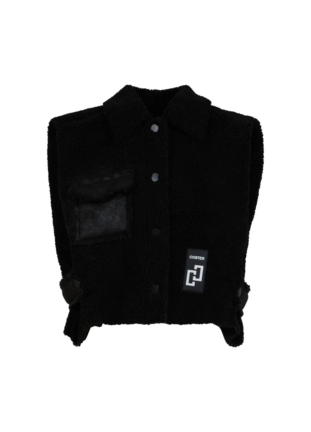 Coster Black Teddy Vest