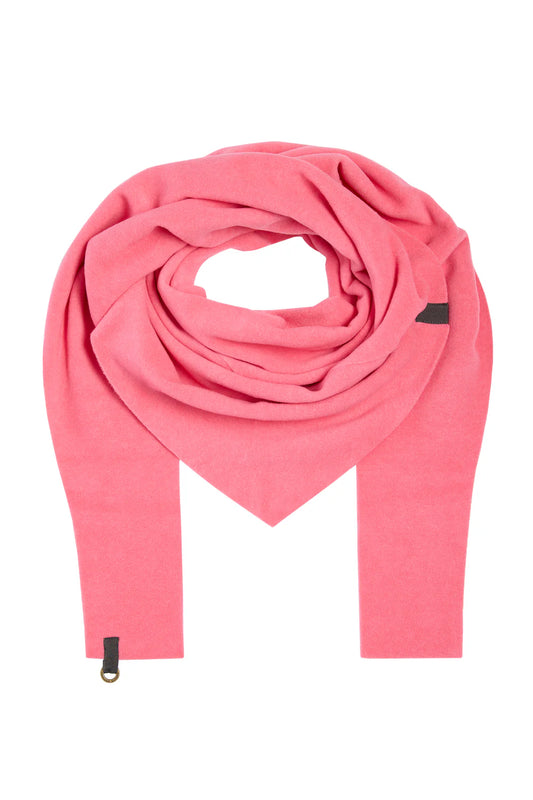 Henriette Steffensen 4051 Triangle Scarf Sunset Pink