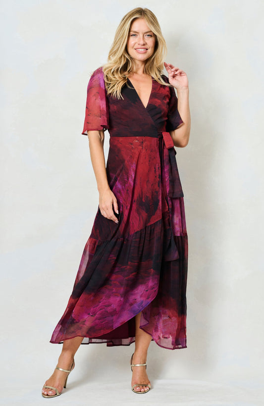 Hope and Ivy Gaia Maxi Dress