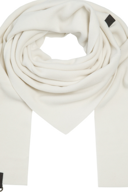 Triangle Scarf Off White