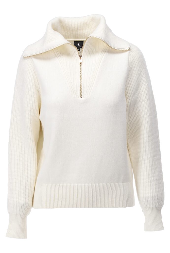 K Design Z820 Ecru Sweater