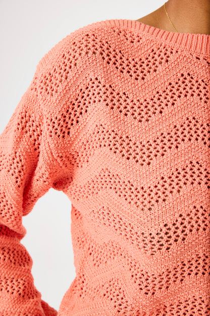 Garcia Peach Sorbet Sweater